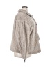 Shein Curve 100% Polyester Gray Faux Fur Jacket Size 3X - photo 4