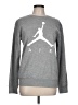 Air Jordan Graphic Gray Sweatshirt Size 13 - 15 - photo 1