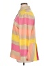 Style&Co 100% Polyester Color Block Yellow Long Sleeve Blouse Size XL - photo 5