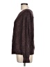 Soma Animal Print Brown Pullover Sweater Size L - photo 5