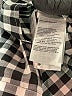 Calvin Klein Checkered-gingham Black Long Sleeve Button-Down Shirt Size M - photo 8