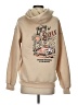Unbranded 100% Polyester Tan Pullover Hoodie Size S - photo 2