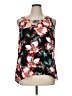 CAbi 100% Polyester Black Sleeveless Blouse Size XL - photo 1