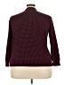 Basic Editions Burgundy Cardigan Size 3X - photo 2