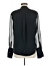 Ramy Brook 100% Polyester Color Block Black Long Sleeve Blouse Size M - photo 2