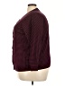 Basic Editions Burgundy Cardigan Size 3X - photo 5