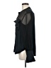 Ramy Brook 100% Polyester Color Block Black Long Sleeve Blouse Size M - photo 5