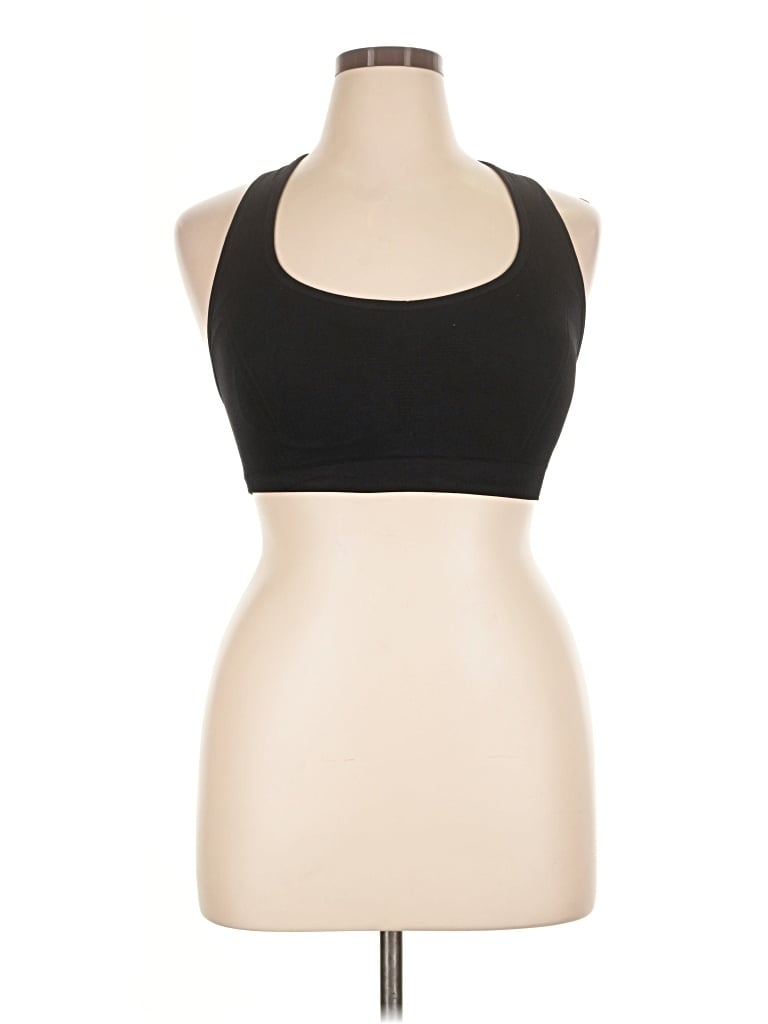 Pre-owned Unbranded Tank Top Black Halter Neckline Tops