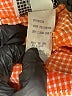 Majestic 100% Polyester Houndstooth Orange Shorts Size 5 - photo 4