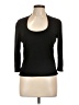 Joseph Ribkoff Black 3/4 Sleeve Top Size 10 - photo 1