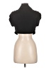 Bebe Black Short Sleeve Top Size 8 - photo 2
