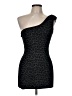 B Sharp Animal Print Black Cocktail Dress Size M - photo 1