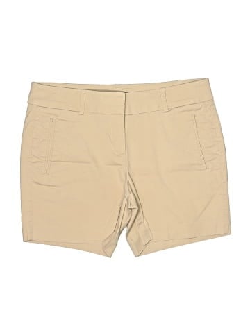 Ann Taylor Khaki Shorts (view 1)