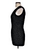 B Sharp Animal Print Black Cocktail Dress Size M - photo 5