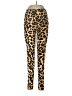 Assorted Brands Animal Print Gold Leggings One size - photo 1