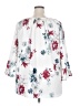 Unbranded White 3/4 Sleeve Blouse Size 3X - photo 2