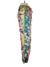 Johnny Was Tropical Pink Silk Pants Size XS - photo 4