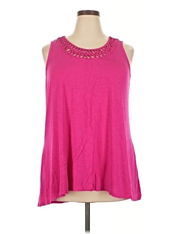 Lane Bryant Sleeveless T-Shirt (view 1)