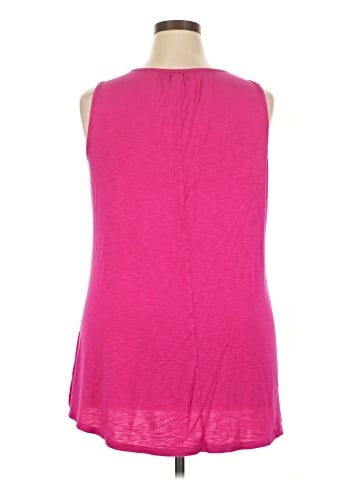 Lane Bryant Sleeveless T-Shirt (view 2)