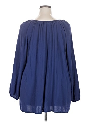 Ellos Long Sleeve Blouse (view 2)