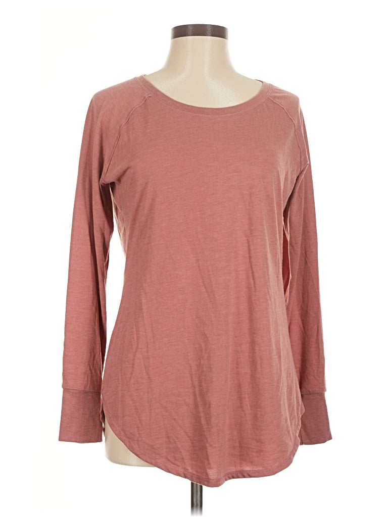 Pre-owned Just Black Long Sleeve T-shirt In Brown