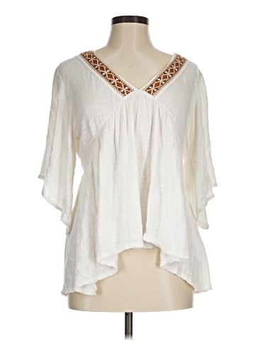 Wild Pearl 3/4 Sleeve Blouse (view 1)
