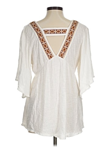 Wild Pearl 3/4 Sleeve Blouse (view 2)