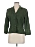 Apostrophe 100% Linen Green Blazer Size 8 - photo 1