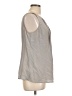 Halogen 100% Silk Gray Blouse Size Lg Petite - photo 4
