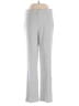 Ecru Solid Gray Dress Pants Size S - photo 1