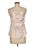 Free People 100% Polyester Tan Tank Top Size 6 - photo 2