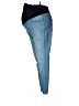 Isabel Maternity Color Block Blue Jeans Size 12 Maternity - photo 5