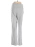 Ecru Solid Gray Dress Pants Size S - photo 2