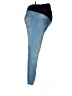 Isabel Maternity Color Block Blue Jeans Size 12 Maternity - photo 4