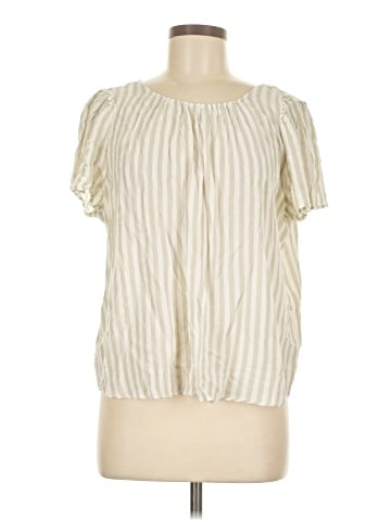 LC Lauren Conrad Short Sleeve Blouse (view 1)