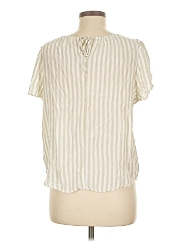LC Lauren Conrad Short Sleeve Blouse (view 2)