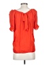 Joie 100% Silk Orange Blouse Size XS - photo 2
