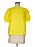 Shein 100% Polyester Yellow Short Sleeve Top Size 6 - photo 1