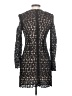 Mary Katrantzou 100% Polyester Graphic Black Cocktail Dress Size 4 - photo 2