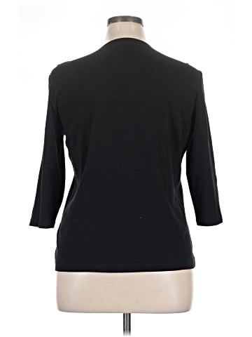 Christopher & Banks 3/4 Sleeve T-Shirt (view 2)