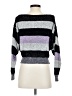 Unbranded Stripes Silver Gray Pullover Sweater Size S - photo 2