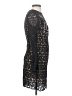 Mary Katrantzou 100% Polyester Graphic Black Cocktail Dress Size 4 - photo 4