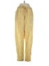 Amara Print Yellow Casual Pants Size S (estimated) - photo 1