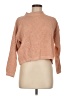 Mixed Blues Solid Tan Turtleneck Sweater Size M - photo 1