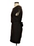 Mango 100% Polyester Solid Brown Casual Dress Size XS - photo 5