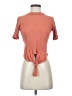 Amour Vert Orange Short Sleeve Top Size S - photo 1