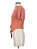 Amour Vert Orange Short Sleeve Top Size S - photo 5