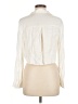 Zara Ivory Long Sleeve Blouse Size M - photo 2