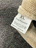 Unbranded 100% Polyester Solid Tan Ivory Pullover Sweater Size XL - photo 8