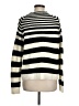 Alya 100% Acrylic Stripes Black Pullover Sweater Size M - photo 2